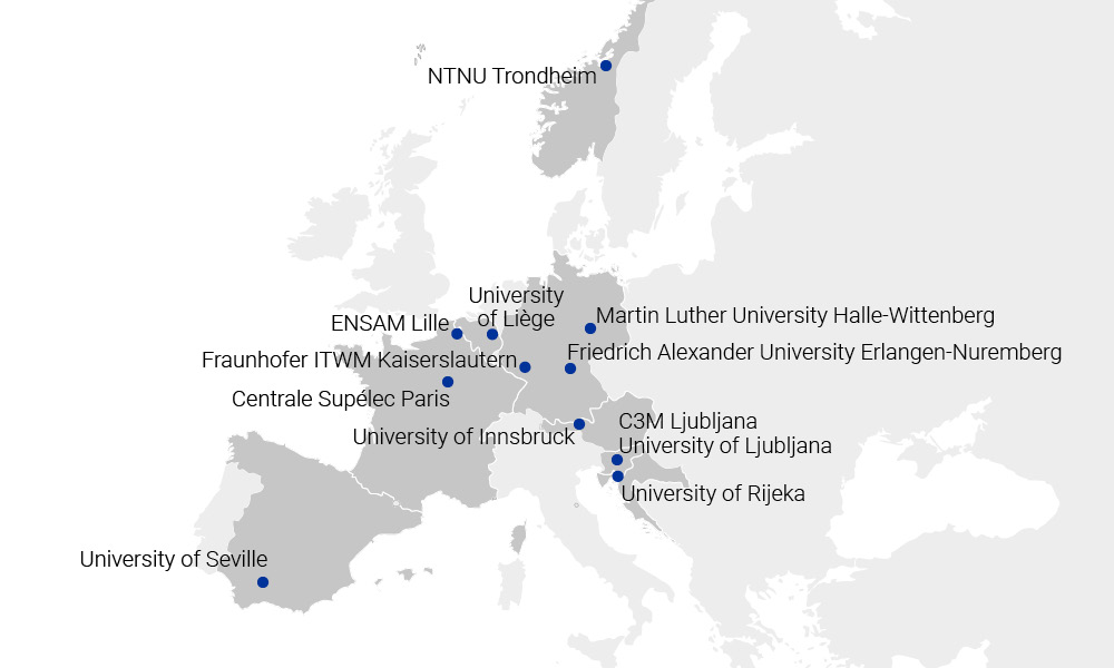 map of THREAD project